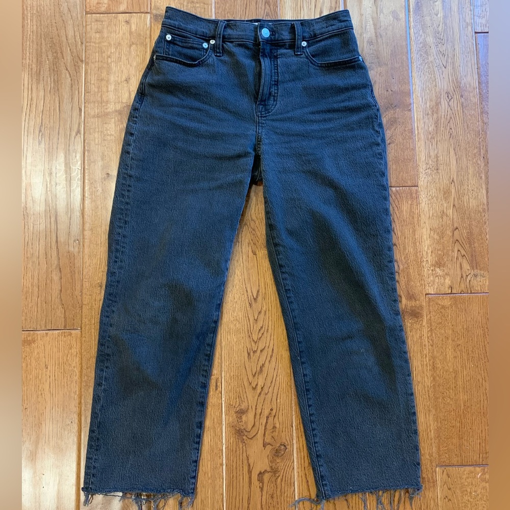 Madewell Perfect Vintage Straight Jean in Lunar Wash